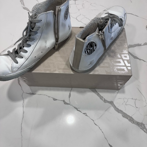 Golden Goose Francy White/Sliver/Milk - Picture 3 of 6